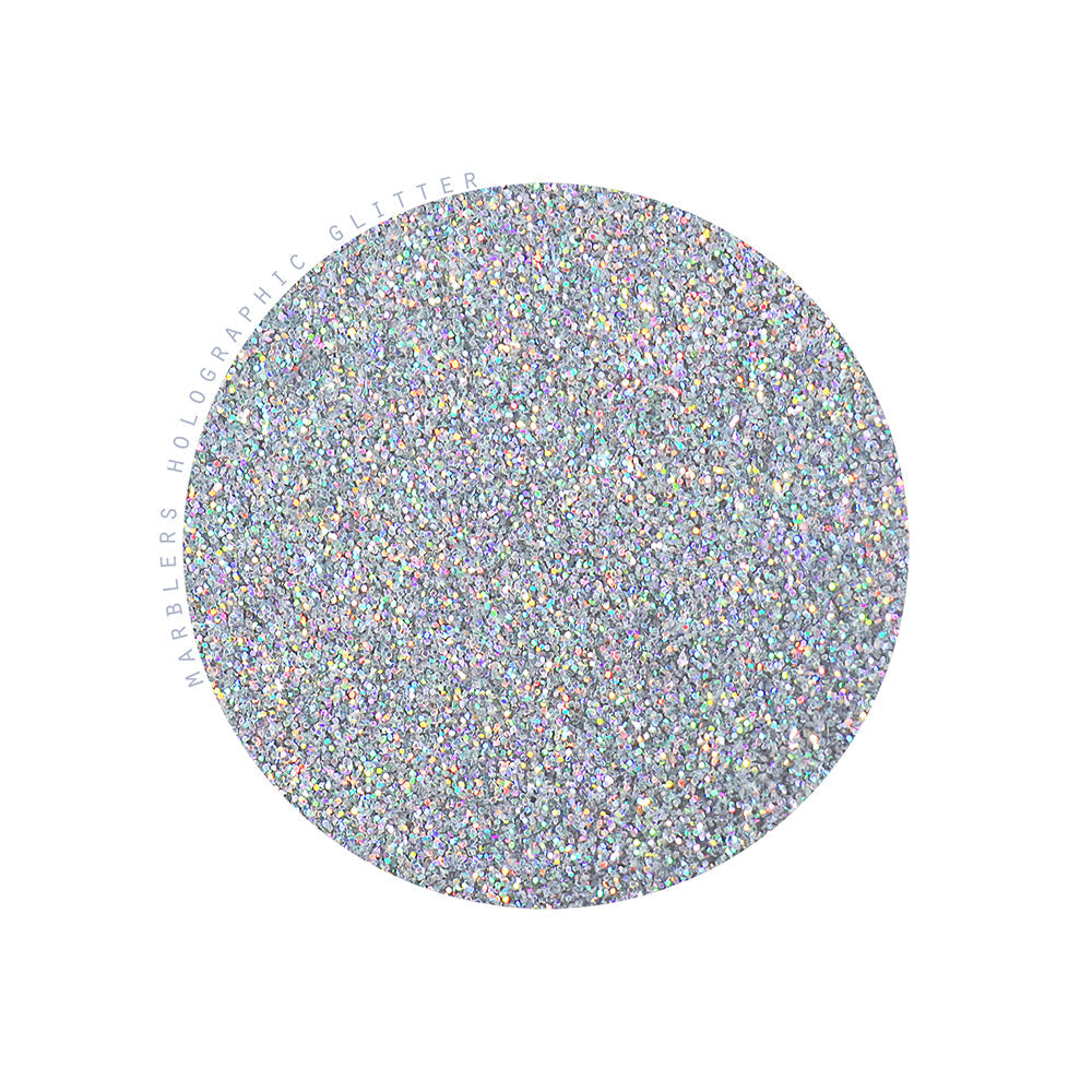 [Fine Glitter] Holo Silver