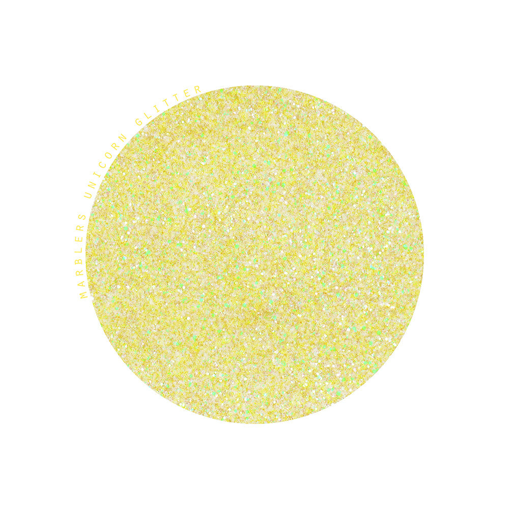[Fine Glitter] Unicorn Yellow