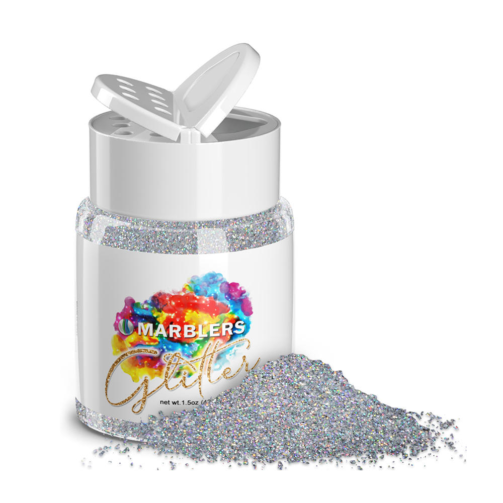Fine Glitter] Holo Silver – BandDers Store
