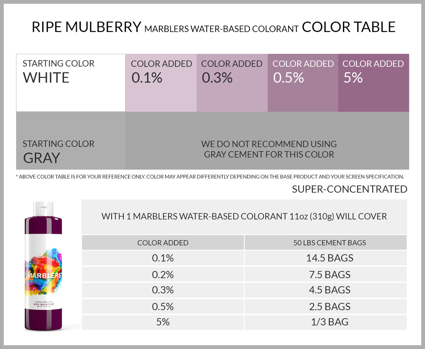 [Water Based Liquid Pigment] Ripe Mulberry