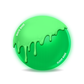 [Water Based Fluorescent Pigment] Cool Green