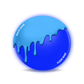 [Water Based Fluorescent Pigment] Psyche Blue