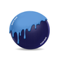 [Water Based Liquid Pigment] Vivid Blue