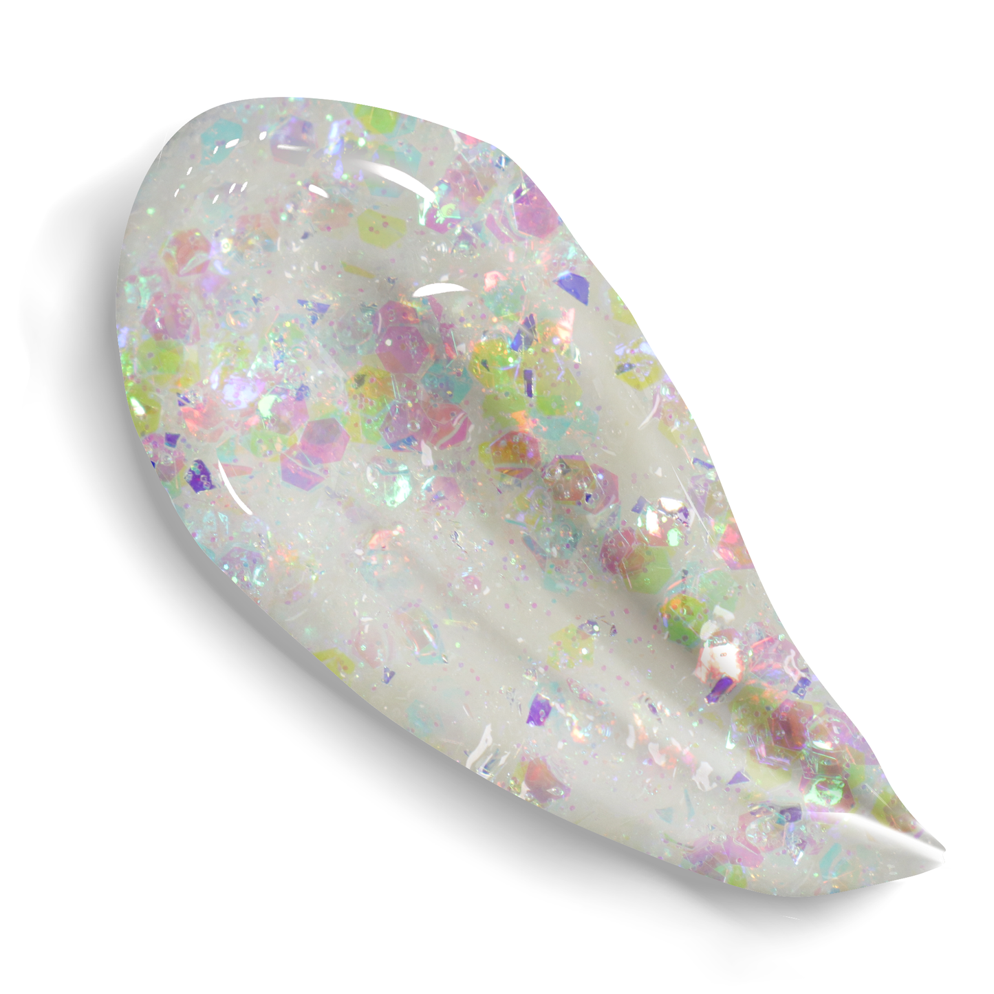 [GOOLITTER] Snowy Rainbow 2oz (60mL) Holographic Chunky Glitter Gel