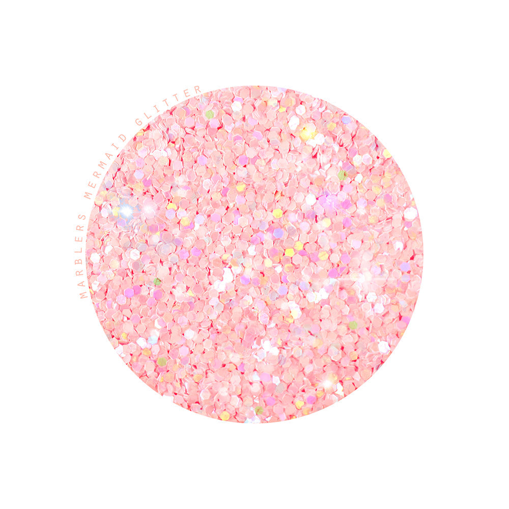 [Shape Glitter] Mermaid Light Pink