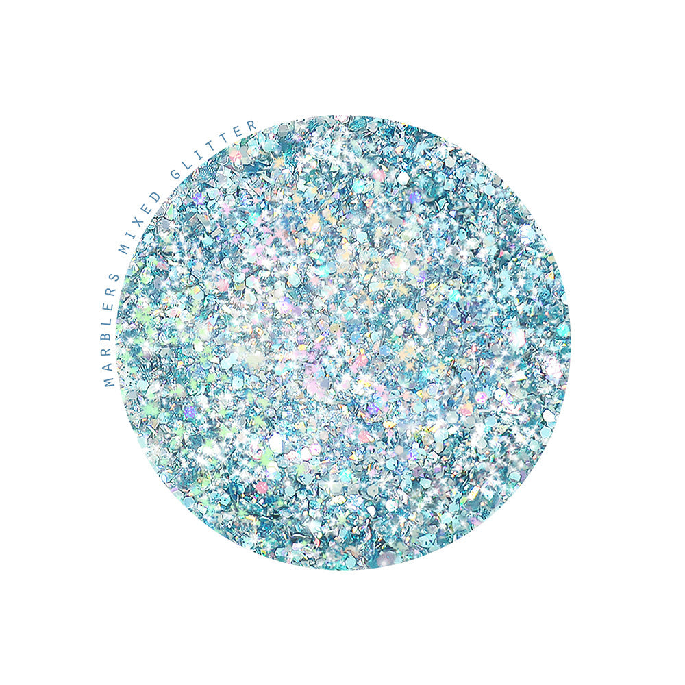 [Mixed Glitter] Blue