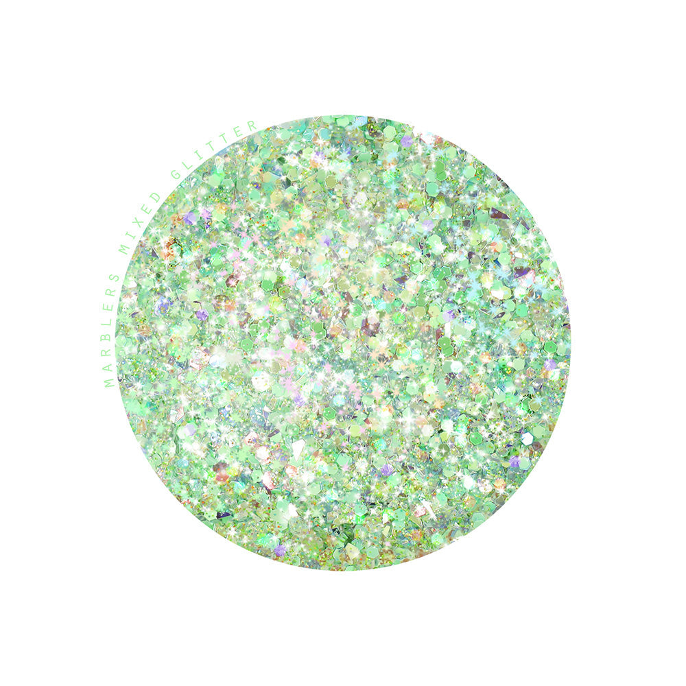 [Mixed Glitter] Green