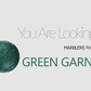 [Fine Glitter] Green Garnet