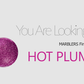 [Fine Glitter] Hot Plum