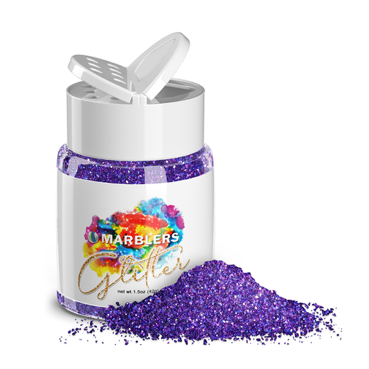 [Fine Glitter] Pansy Purple