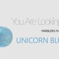 [Fine Glitter] Unicorn Blue