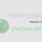 [Fine Glitter] Unicorn Green