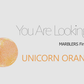 [Fine Glitter] Unicorn Orange